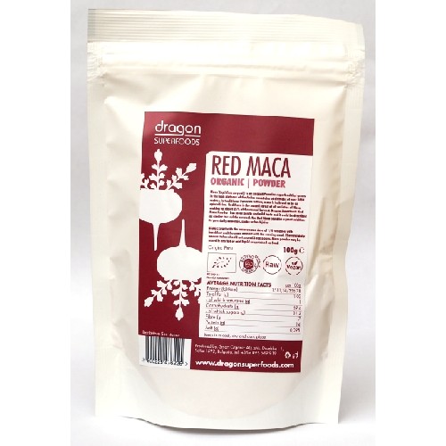 Maca Rosie Pudra Raw Bio 100gr Dragon Superfoods