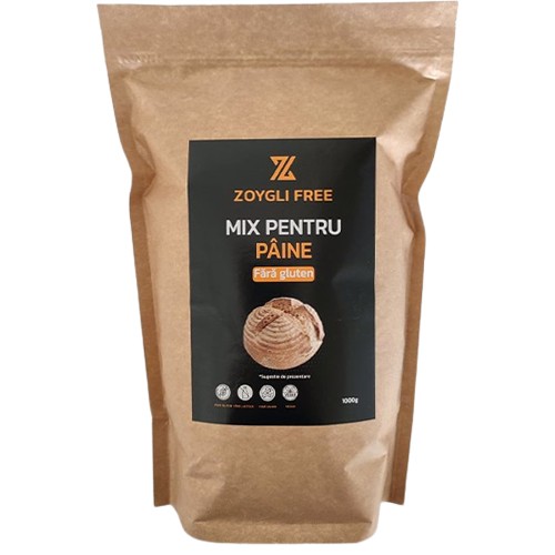 Mix pentru Paine fara Gluten 1kg Zoygli Free