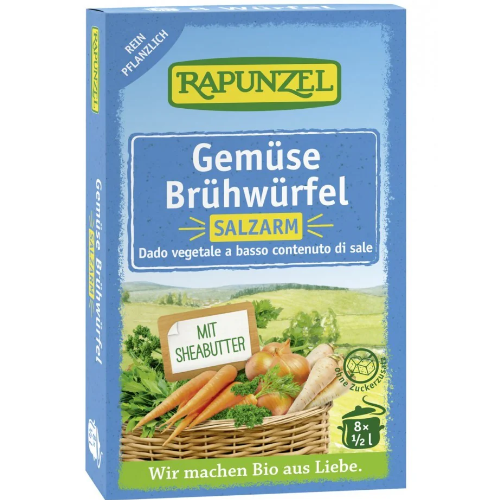 Cub de Supa cu Legume cu Putina Sare Eco 68gr Rapunzel