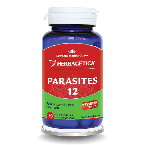 Parasites 12 Detox Forte 30cps Herbagetica