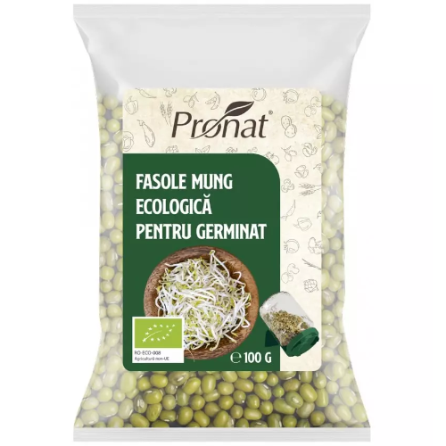 Fasole Mung Germinat Eco 100gr Pronat