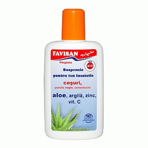 Suspensie pentru Ten Inestetic cu Aloe, Argila, Zinc si Vit.C 70