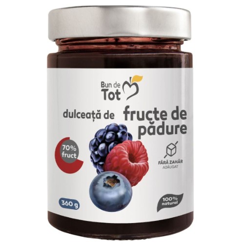 Dulceata de Fructe de Padure, 360g, Bun de Tot