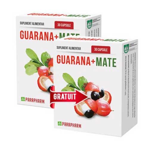 Guarana Mate 30cps 1+1 GRATIS Parapharm