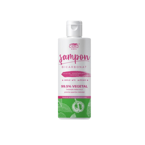 Sampon 99.5% Vegetal cu Bicarbonat 200ml Ceta