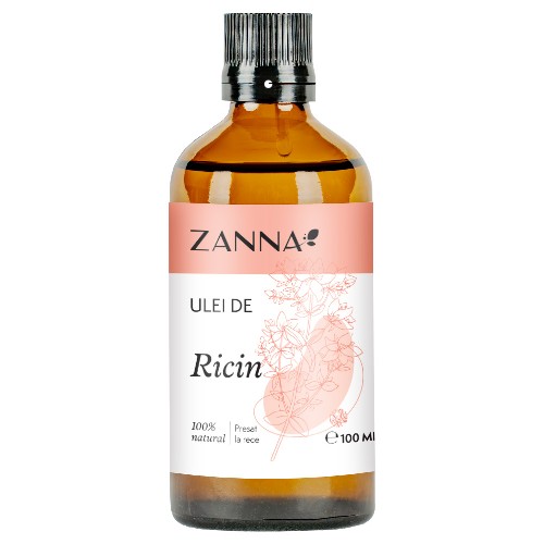 Ulei de Ricin, 100ml, Zanna