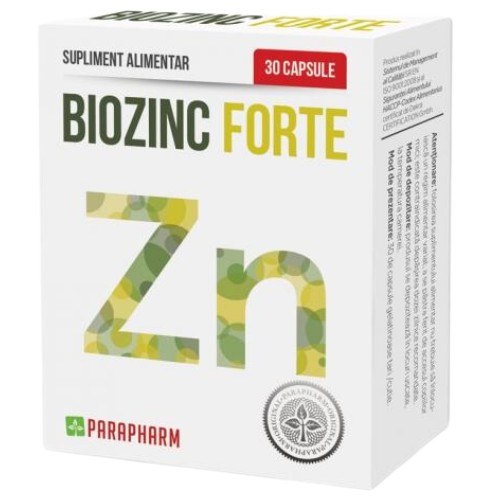 Biozinc Forte, 30cps, Parapharm