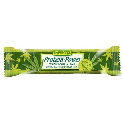 Baton proteic din fructe cu canepa Fara Zahar, 30g, Rapunzel