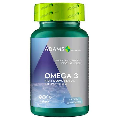 Omega3 1000mg 90 cps, Adams