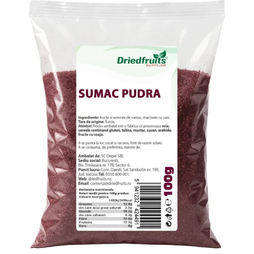 Sumac Pudra 100gr Dried Fruit