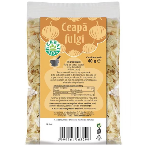 Ceapa Fulgi 40g, Herbavit