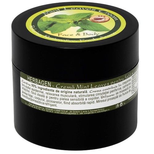 Crema defata sicorp, Mint Leaves, 150ml, Herbagen