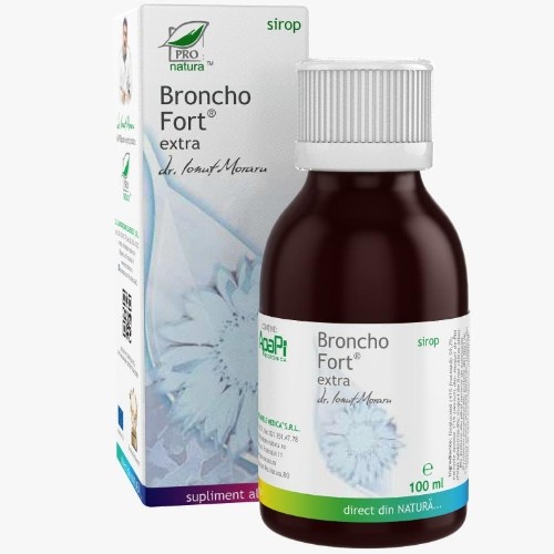 Sirop Bronchofort Day, 100ml, Pro Natura