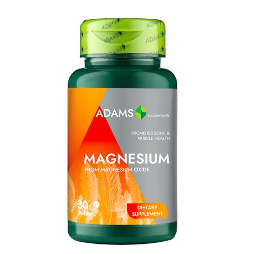 Magneziu 375mg 30tab, Adams