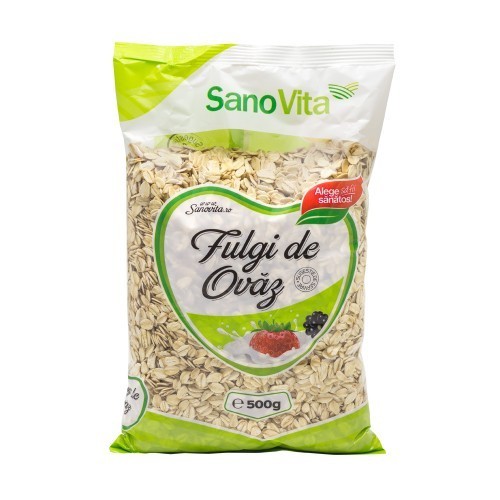 Fulgi de Ovaz, 500gr, Sano Vita