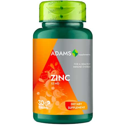 Zinc 15mg 30tab, Adams