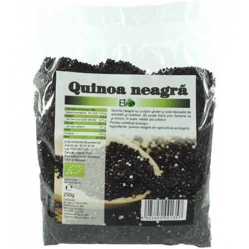 Quinoa Neagra Eco 250g Deco Italia