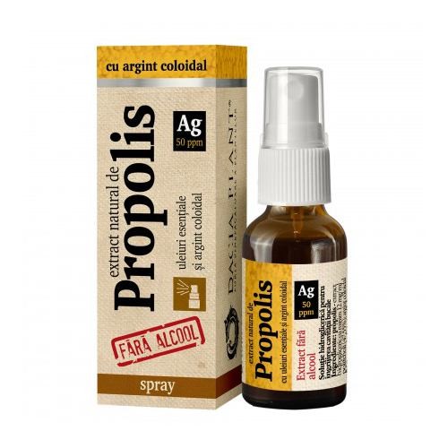 Propolis cu Argint Coloidal fara alcool spray, Dacia Plant