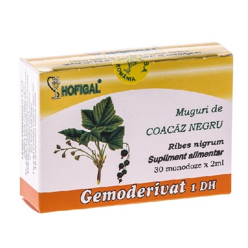 Gemoderivat Muguri de Cocaze Negru, 30mdoze, Hofigal