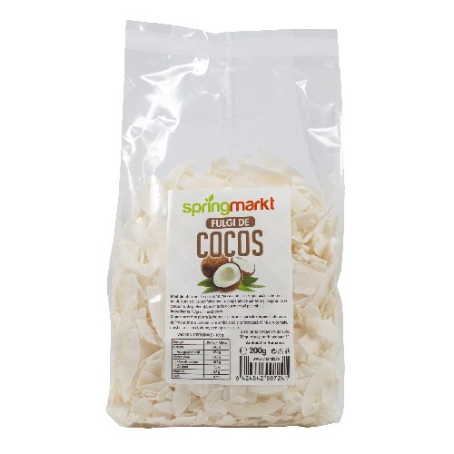 Fulgi de Cocos, 200gr, springmarkt