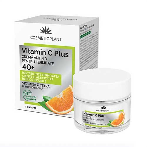 Crema Antirid cu Vit C+  pt Fermitate 50ml Cosmetic Plant