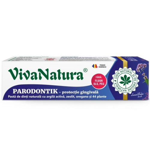 Pasta de Dinti Paradontik 75ml VivaNatura