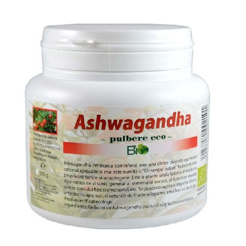 Pulbere Ashwagandha Eco 200gr Deco Italia