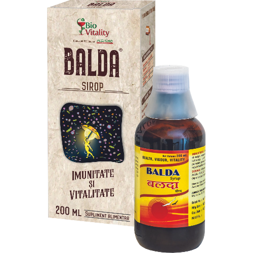 Balda Sirop 200ml Biovitality