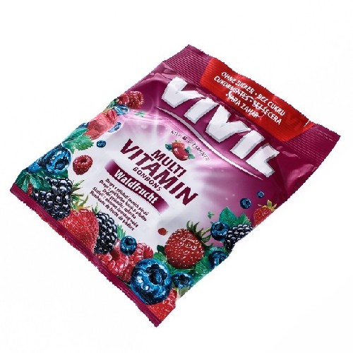 Vivil Multivitamine Fara Zahar 60gr -Aroma de Fructe de Padure