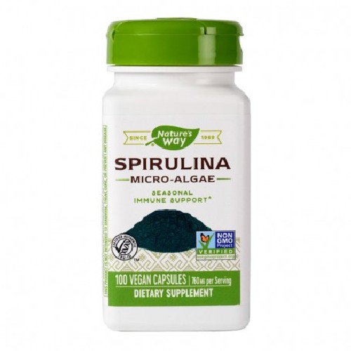 Spirulina MICRO-ALGAE 100cps Secom