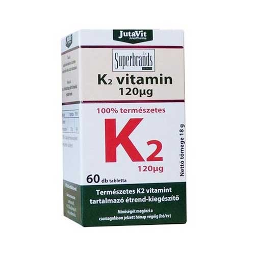 Vitamina K2 120mg 60tb Jutavit