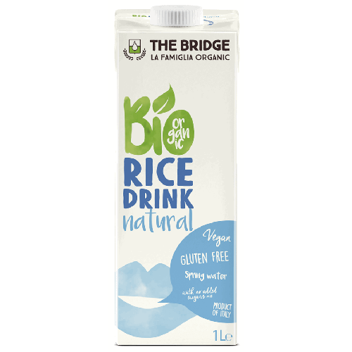 Lapte Bio din Orez Natural 1l The Bridge