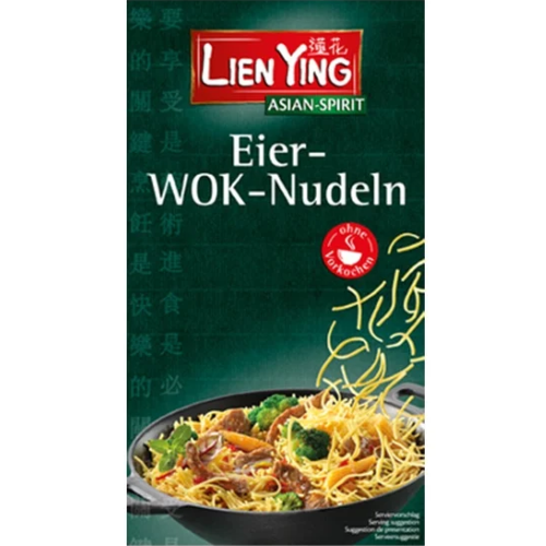 Noodles cu Ou  Taietei din Faina de Grau 250gr Lien Ying