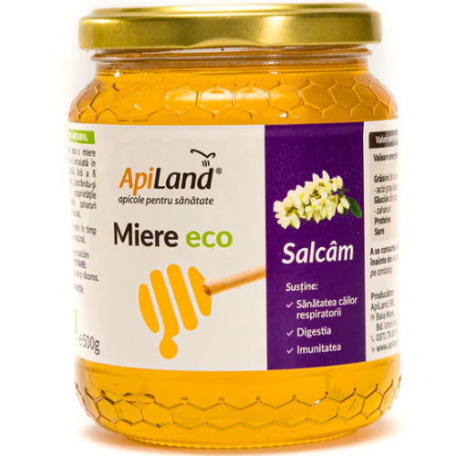 Miere Salcam Eco 500g, Apiland