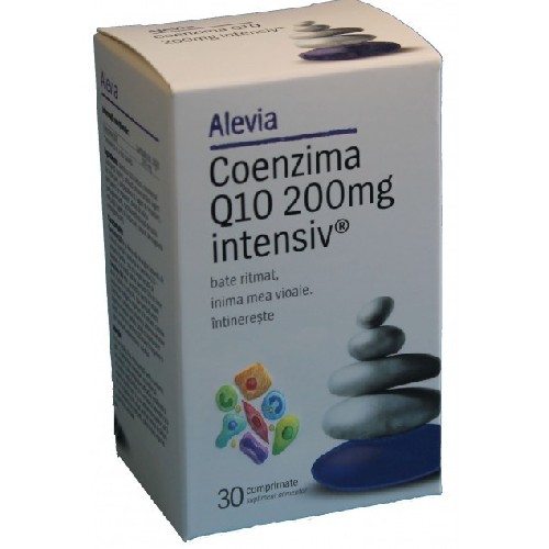 Coenzima Q10 200mg Intensiv 30cpr Alevia