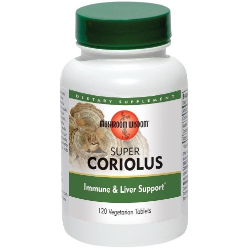 Super Coriolus, 120cps, Mushroom Wisdom