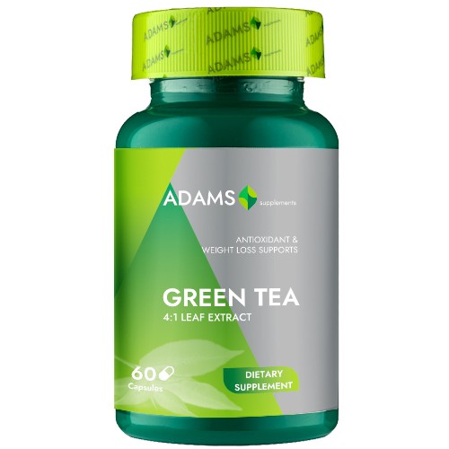 Green Tea (Ceai verde) 400mg, 60cps, Adams Supplements