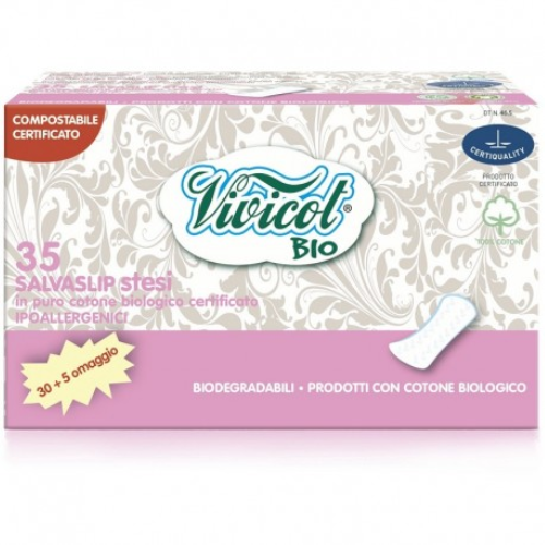 Protej Slip Bumbac Normal 35buc  Bio Holistic