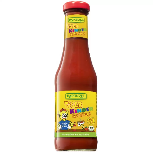 Ketchup De Tomate Tiger Eco 390ml, Rapunzel