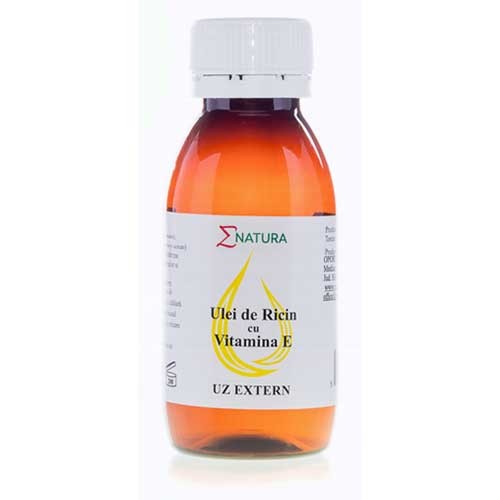 Ulei de Ricin cu Vit. E 200ml Enatura