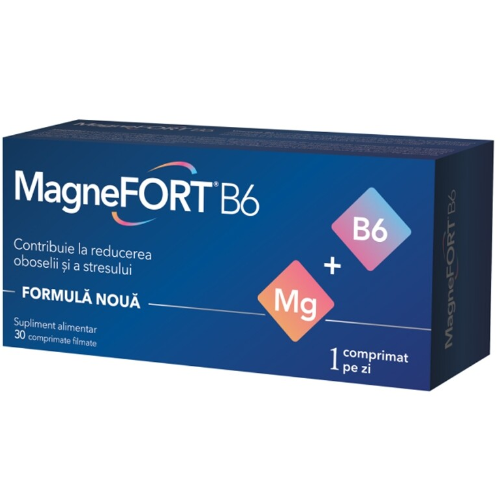 Magneziu Forte Cu B6 30 cps Biofarm