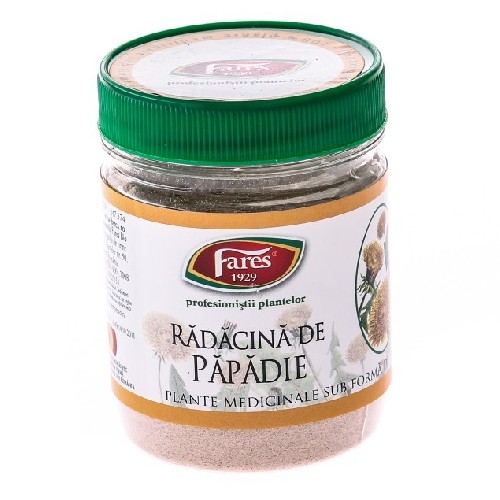 Radacina de Papadie Pulbere din Plante Medicinale 70gr Fares