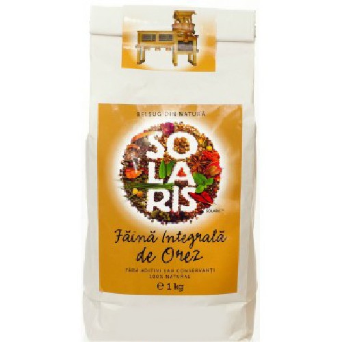 Faina Integrala de Orez 1kg Solaris