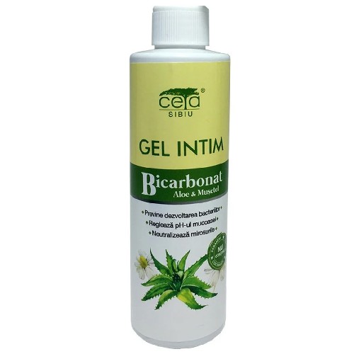 Gel Intim cu Bicarbonat Aloe si Musetel, 200ml, Ceta