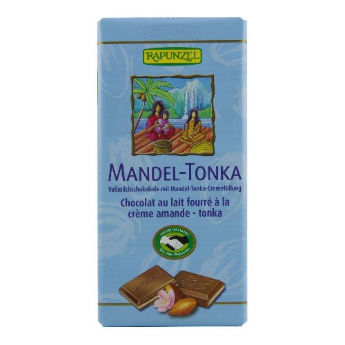 Ciocolata Migdale & Tonka 100gr Rapunzel