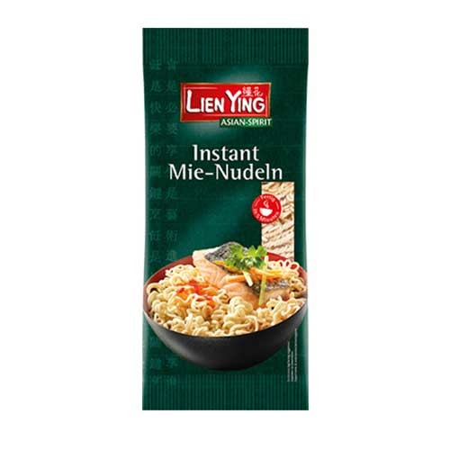 Noodles Mie Taitei din Faina de Grau 250g,  Lien Ying