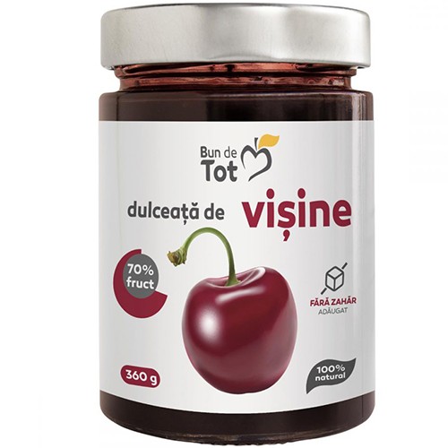 Dulceata de Visine, 360g, Bun de Tot