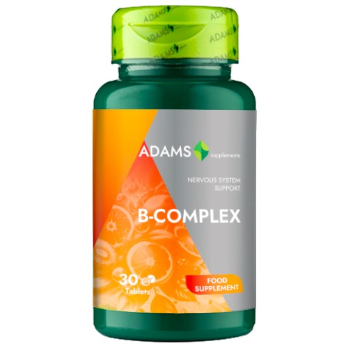 B-Complex, 30tab, Adams Supplements