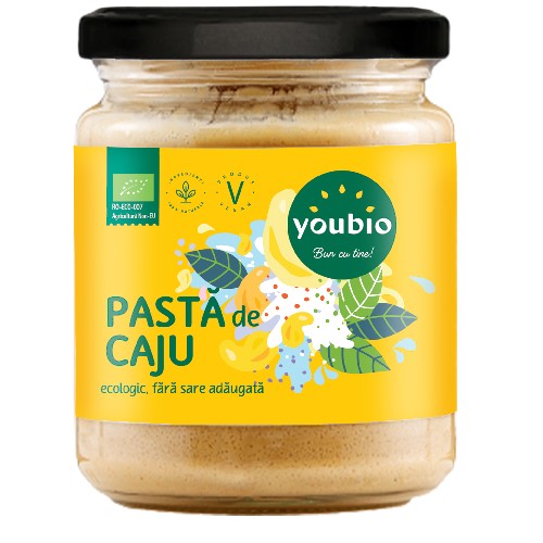 Pasta de caju, ecologic, 250g, Youbio