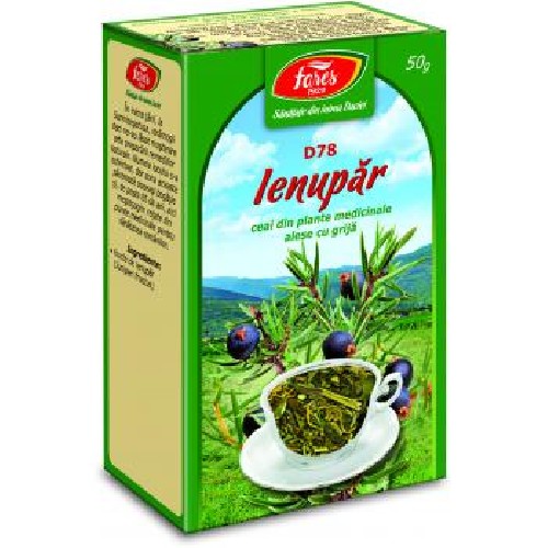 Ceai Ienupar Fructe 50gr Fares